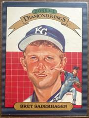 Bret Saberhagen [Diamond Kings] Baseball Cards 1986 Donruss Prices