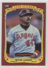 Reggie Jackson #65 Baseball Cards 1986 Fleer Star Stickers Prices