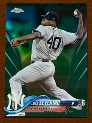 Luis Severino [Green Refractor] #65 Baseball Cards 2018 Topps Chrome Prices