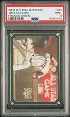 Tim Lincecum [Framed Green 75] #80 Baseball Cards 2008 Upper Deck Masterpieces Prices
