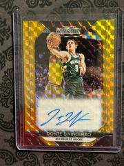 Donte DiVincenzo [Gold] #MO-DV Basketball Cards 2018 Panini Prizm Mosaic Autographs Prices