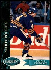 Philippe Boucher #16 Hockey Cards 1992 Parkhurst Prices