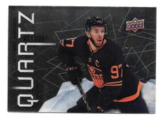 Connor McDavid Hockey Cards 2021 Upper Deck Allure Quartz Prices