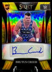 Brutus Creed [Gold Prizm] #SN-BCD Wrestling Cards 2022 Panini Select WWE Signature Selections Prices