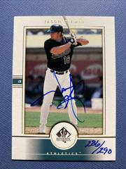 Jason Giambi #3 Baseball Cards 2001 SP Authentic Prices