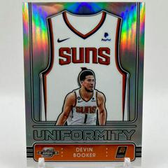 Devin Booker #17 Basketball Cards 2022 Panini Contenders Optic Uniformity Prices
