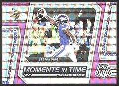 Stefon Diggs [Purple] #MT-12 Football Cards 2023 Panini Mosaic Moments in Time Prices