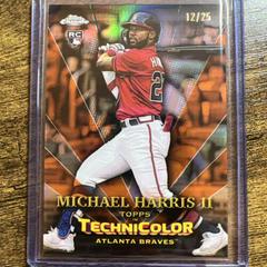 Michael Harris II [Orange] #TT-7 Baseball Cards 2023 Topps Chrome in Technicolor Prices