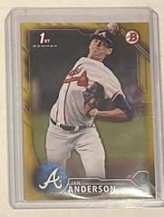 Ian Anderson [Gold] Baseball Cards 2016 Bowman Draft Prices