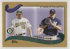 Jason Giambi #T273 Baseball Cards 2002 Topps Traded Prices