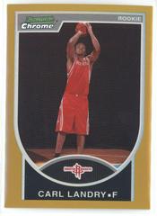 Carl Landry [Refractor] Basketball Cards 2007 Bowman Chrome Prices