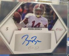Brian Branch #A-BB2 Football Cards 2023 Sage Autographs Prices