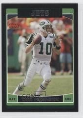 Chad Pennington [Black] #146 Football Cards 2006 Topps Prices