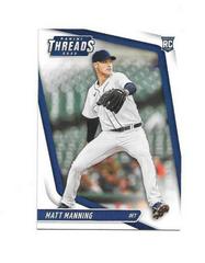 Matt Manning #6 Baseball Cards 2022 Panini Chronicles Threads Prices