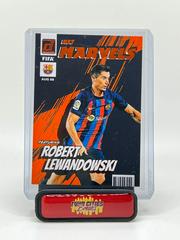 Robert Lewandowski [Orange] Soccer Cards 2022 Panini Donruss Net Marvels Prices