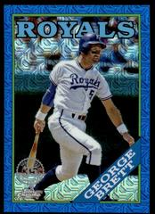 George Brett [Blue] #T88C-12 Baseball Cards 2023 Topps Silver Pack 1988 Chrome Prices