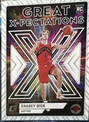 Gradey Dick #4 Basketball Cards 2023 Panini Donruss Great X Pectations Prices