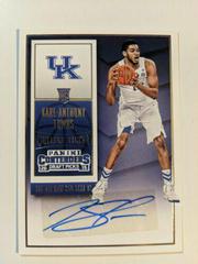 Karl Anthony Towns [Autograph] #124 Basketball Cards 2015 Panini Contenders Draft Picks Prices