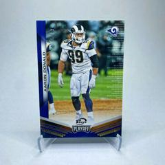 Aaron Donald [1st Down] #171 Football Cards 2019 Panini Playoff Prices