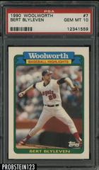 Bert Blyleven Baseball Cards 1990 Woolworth Prices