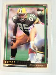 Bryce Paup #20 Football Cards 1992 Topps Gold Prices