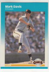 Mark Davis #271 Baseball Cards 1987 Fleer Prices