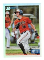 Coby Mayo [Chrome Prospect Refractor] #231 Baseball Cards 2021 Bowman Heritage Prices