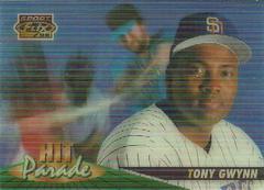 Tony Gwynn #13 Baseball Cards 1996 Sportflix Hit Parade Prices