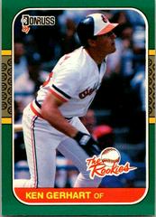 Ken Gerhart #24 Baseball Cards 1987 Donruss Rookies Prices