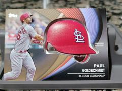 Paul Goldschmidt [Gold] #BH-PG Baseball Cards 2022 Topps Batting Helmet Relic Prices