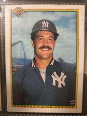 Rick Cerone #435 Baseball Cards 1990 Bowman Tiffany Prices
