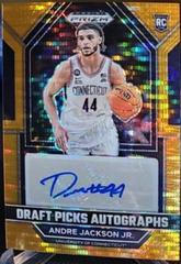 Andre Jackson Jr. [Orange Pulsar] #DPA-AJJ Basketball Cards 2023 Panini Prizm Draft Picks Autographs Prices