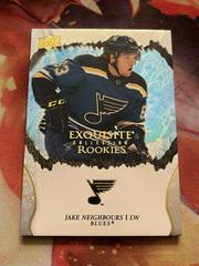 Jake Neighbours [Blue] Hockey Cards 2021 Upper Deck Ice Exquisite Collection Rookies Prices