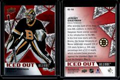 Jeremy Swayman #IO-16 Hockey Cards 2021 Upper Deck Allure Iced Out Prices