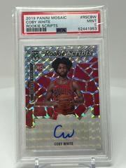Coby White Basketball Cards 2019 Panini Mosaic Rookie Scripts Prices