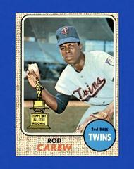 Rod Carew #80 Baseball Cards 1968 Topps Milton Bradley Prices