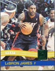 LeBron James [Emerald Die Cut] #165 Basketball Cards 2010 Donruss Prices