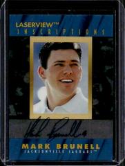 Mark Brunell Football Cards 1996 Pinnacle Laser View Inscriptions Autographs Prices