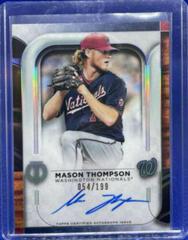 Mason Thompson #TA-MTH Baseball Cards 2022 Topps Tribute Autographs Prices
