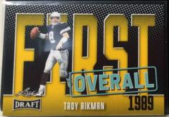 Troy Aikman [Gold] #7 Football Cards 2023 Leaf Draft Prices