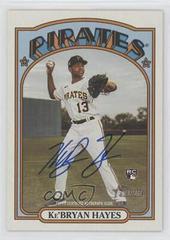 Ke'Bryan Hayes Real One Autographs #ROA-KBH Baseball Cards 2021 Topps Heritage Real One Autographs Prices