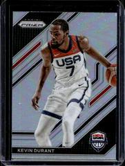 Kevin Durant [Silver] #3 Basketball Cards 2022 Panini Prizm USA Prices