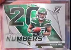 Breece Hall [Silver] #BN-BH Football Cards 2022 Panini Zenith Behind the Numbers Prices