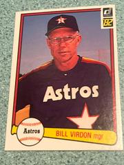 Bill Virdon #144 Baseball Cards 1982 Donruss Prices