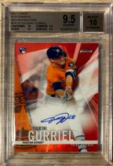 Yulieski Gurriel [Red Refractor] #FA-YG Baseball Cards 2017 Topps Finest Autographs Prices