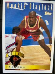 Mookie Blaylock [Steal Leaders] Basketball Cards 1995 Topps Prices