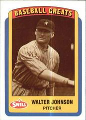 Walter Johnson #75 Baseball Cards 1990 Swell Greats Prices