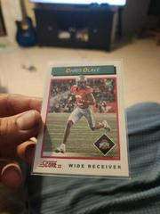 Chris Olave [Red] #TB10 Football Cards 2022 Panini Score 1992 Throwback Rookie Prices