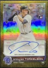 Spencer Torkelson [Gold] #BBA-ST Baseball Cards 2022 Topps Chrome Ben Baller Autographs Prices