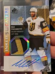 Max Pacioretty [Patch] Hockey Cards 2021 SP Game Used Inked Sweaters Autograph Prices